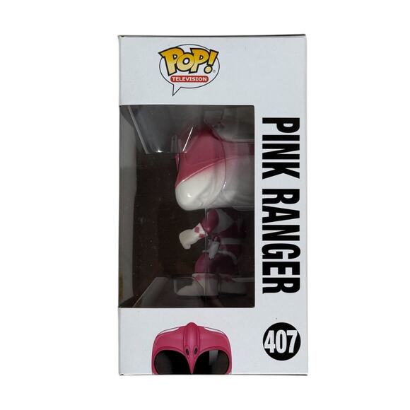 Funko Pop Unopened Pink Ranger 407 Mighty Morphin' Power Rangers Exclusive - Picture 2 of 9